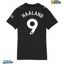 Manchester City Erling Haaland #9 Bortedrakt Dame 2025-26 Kortermet